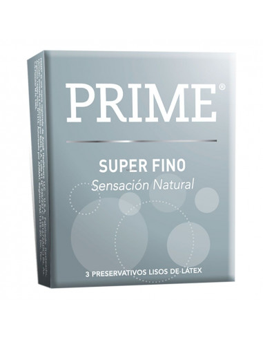 Prime preservativo super fino pack x...