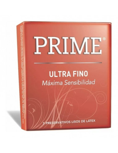 Prime preservativo ultrafino pack x 3...