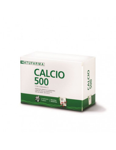 Natufarma Calcio 500 con Vitamina D x...