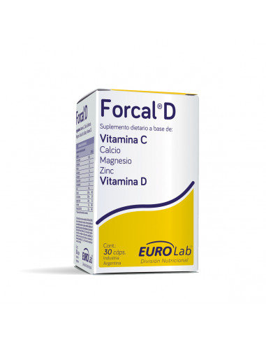 Forcal D 30 capsulas