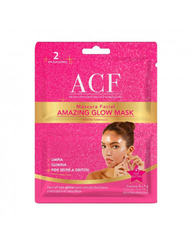 ACF Amazing Glow Mask Peel Off (2 X 7g)