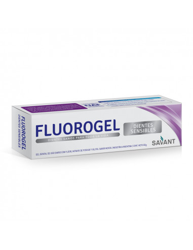 Fluorogel Dientes Sensibles Menta 60 Gr