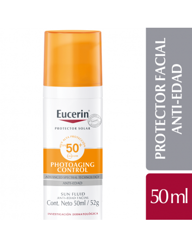 Eucerin Sun Face Anti Edad FPS50 x 50...