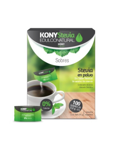 Kony Stevia Endulzante en Polvo X 100...
