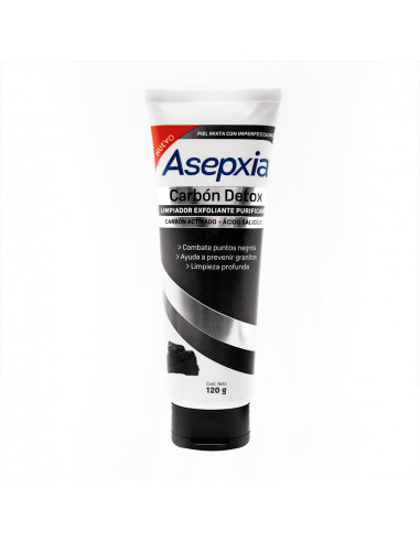 Asepxia carbon gel exfoliante 120 g