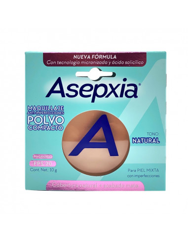 Asepxia BB Maquillaje Polvo Natural...