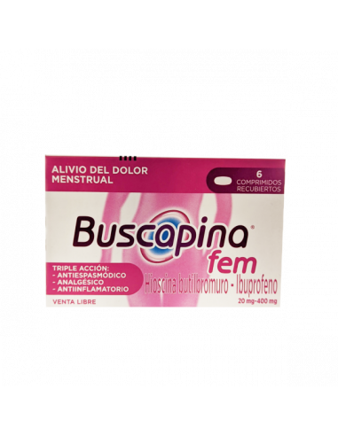 Buscapina Fem Comprimidos x 6*