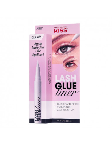 KISS Lash GLUE Liner - Pegamento de...