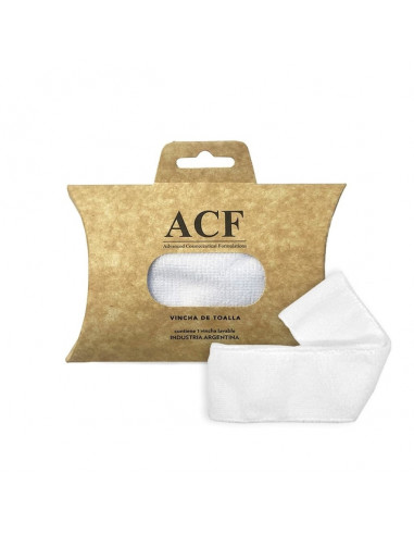 ACF vincha de toalla lavable x1