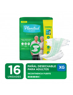 Plenitud Classic XG 16 Pañales
