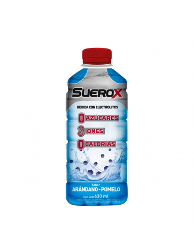 SUEROX ARANDANO POMELO 630 Ml BOTELLA