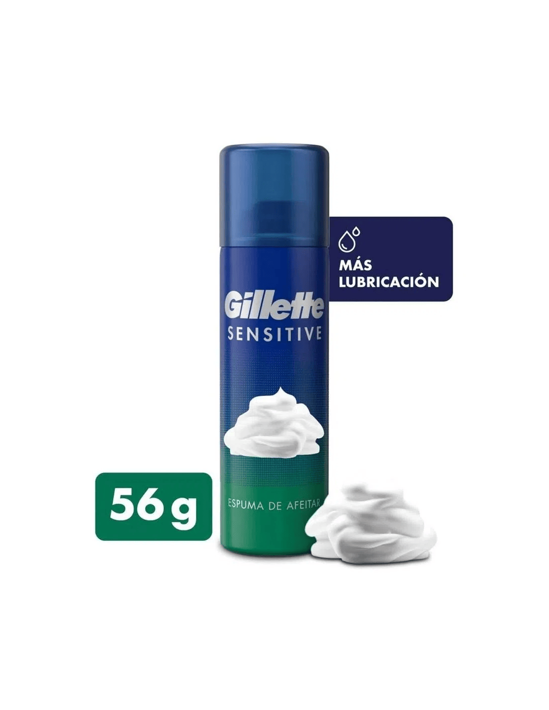 GILLETTE FOAM SENSITIVE 56G ESP AFE en Farmacias Lider