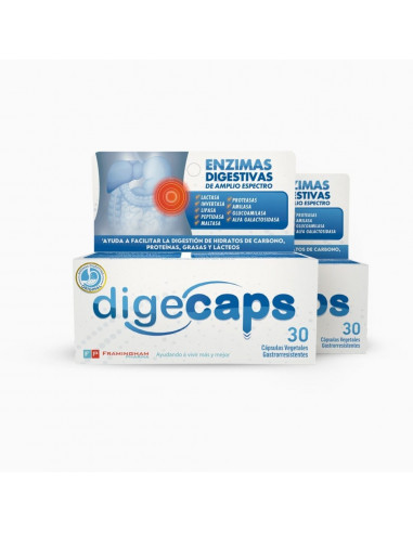 DIGECAPS -Capsulas Vegetales x 30