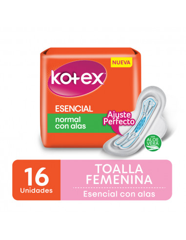 Kotex Toallas Higiénicas Esencial... Kotex Toallas Higiénicas Esencial...