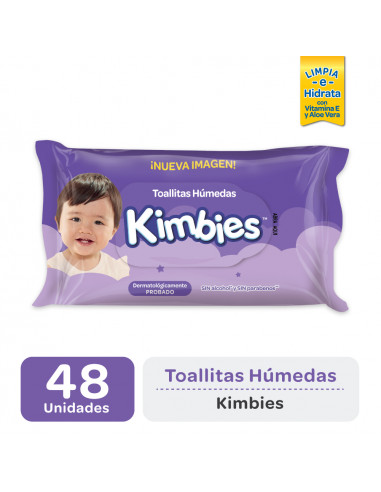 HUGGIES KIMBIES TOALLITAS  HUMEDAS X 48