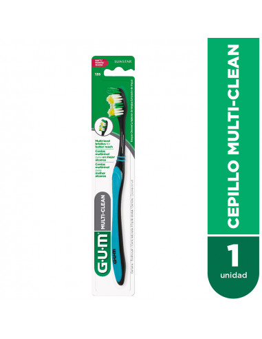 GUM CEPILLOS DENTALES MULTICLEAN x 1