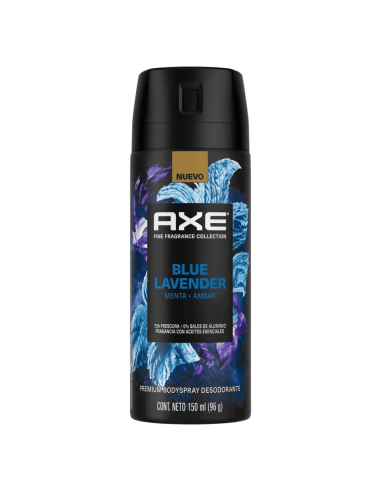 AXE DESODORANTE BLUE LAVANDA AEROSOL...