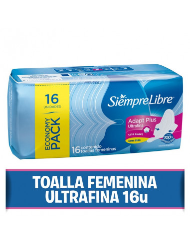 Siempre Libre  Toallas Higienicas...