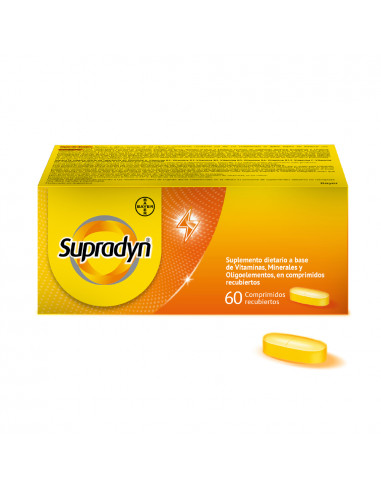Supradyn 60 comprimidos laqueado