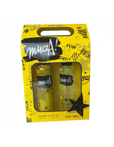 MUAA STAY REAL KIT  SPRAY 150 Ml +...