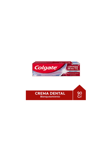 COLGATE LUMINOUS WHITE crema dental...