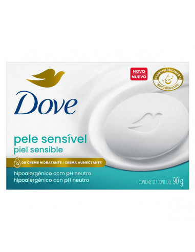 DOVE PIEL SENSIBLE JABON X 90 Gr