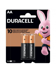 PILA DURACELL AA X 2 pilas
