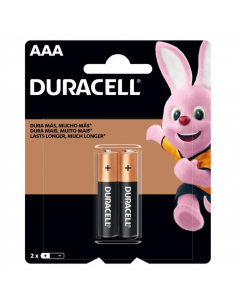 PILA DURACELL C&B AAA X2 PILas