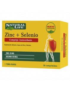 NATURAL LIFE ZINC + SELENIO...