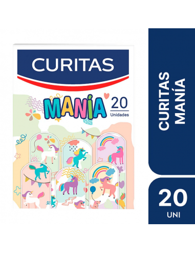 Apósitos adhesivos Curitas Manía...