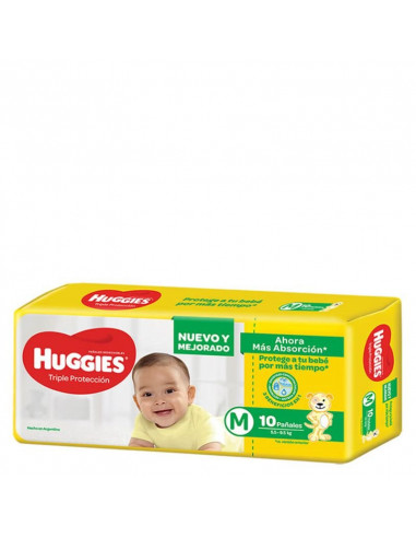 HUGGIES PAÑAL CLASSIC M X 8 unidades