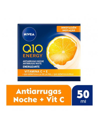 NIVEA Q10 ENERGY NOCHE crema x  50 Ml