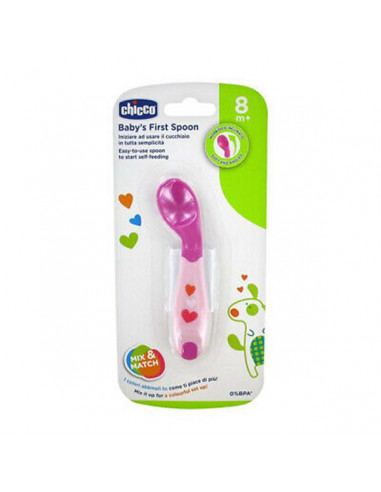 Chicco Primera Cuchara 8M+ Rosa