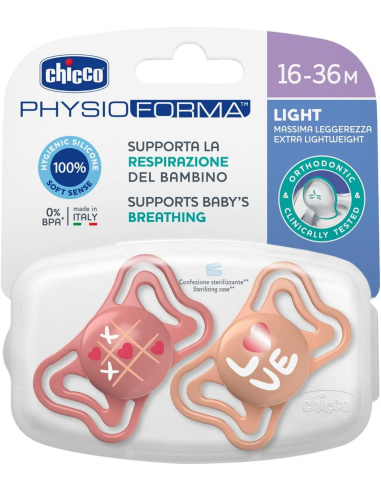 Chicco Chupete Physio Light Deco Nena...