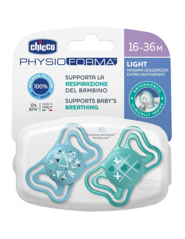Chicco Chupete Physio Light Deco Nene...