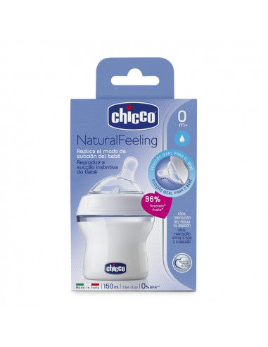 Chicco Mamadera Natural Feeling 0m+... Chicco Mamadera Natural Feeling 0m+...