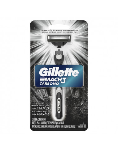 Gillette Mach3 Carbono Maquina...