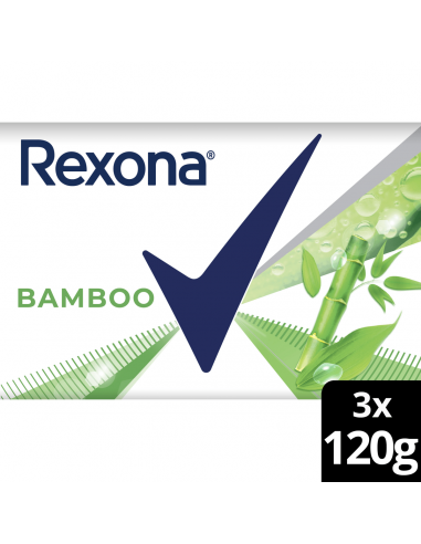 Rexona Bamboo 3 Jabones x 120 Gr