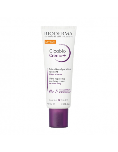 Bioderma Cicabio Crema Spf50+ X 40 Ml