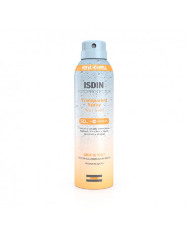 ISDIN FOTO TRANSPARENT SPRAY WET SKIN...