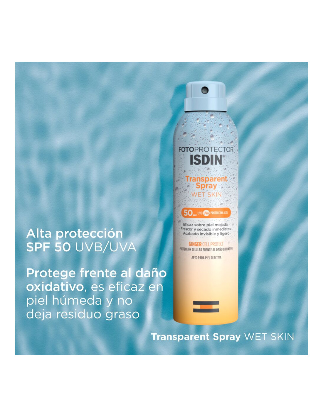 Isdin Fotoprotector en Spray Wet Skin... Isdin Fotoprotector en Spray Wet Skin...