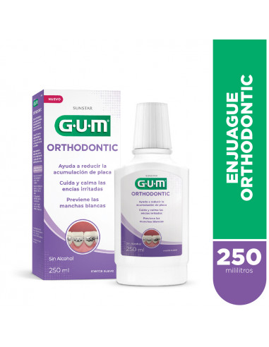 Gum Orthodontic Enjuague Bucal X 250 Ml