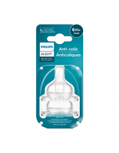 Avent Tetinas Anticolic Refresh Fluir...