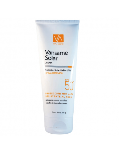 Vansame Solar Fps50+ Crema X 200 G