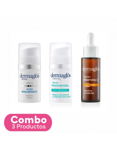 DERMAGLOS COMBO SERUM Ac. Hialurónico...