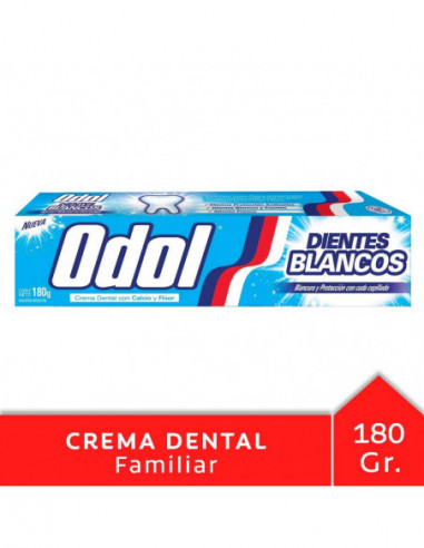 Odol Crema Dental Dientes Blancos 180g