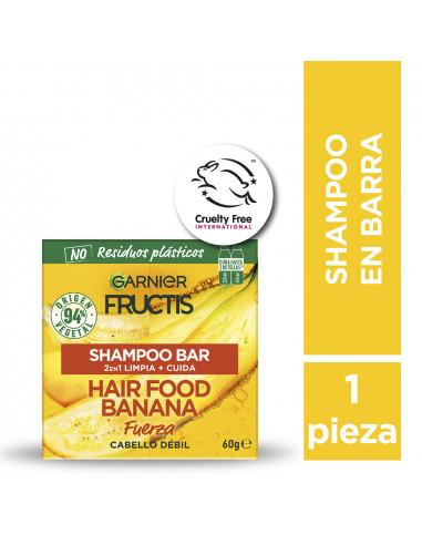 Shampoo Solido Fructis Hair Food...
