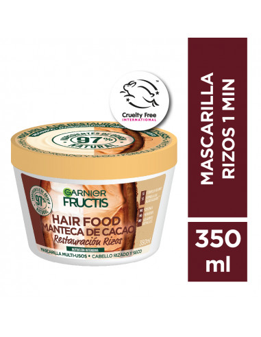 Mascarilla Fructis Hair Food Cacao 350ml