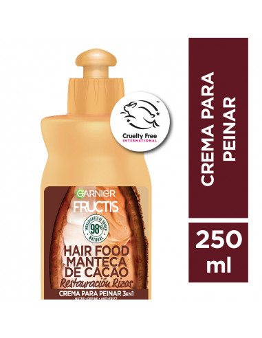 Crema Para Peinar Hair Food Cacao 300ml