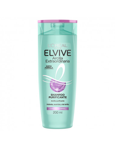 Shampoo Elvive Arcilla Purificante 200ml